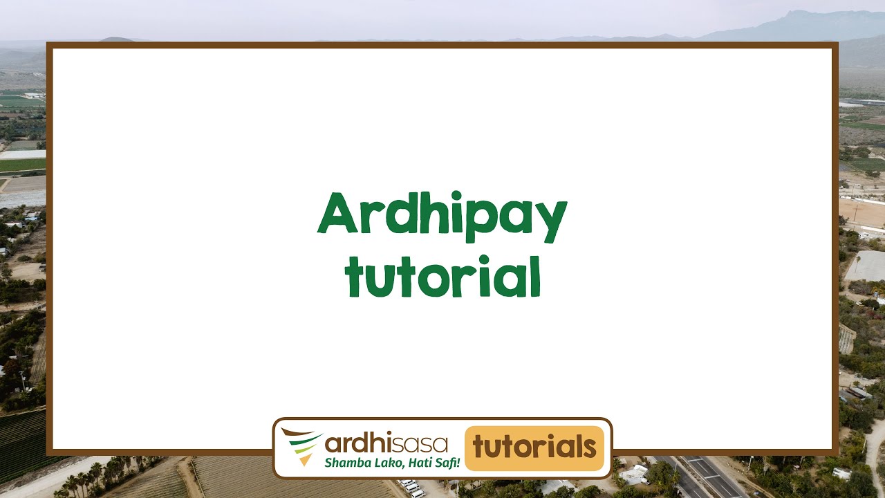 Ardhisasa | Учебник Ardhipay