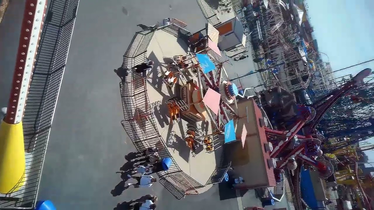 🎡 Luna 360 Ride at Luna Park 🎢 | Coney Island Thrills 🌊✨