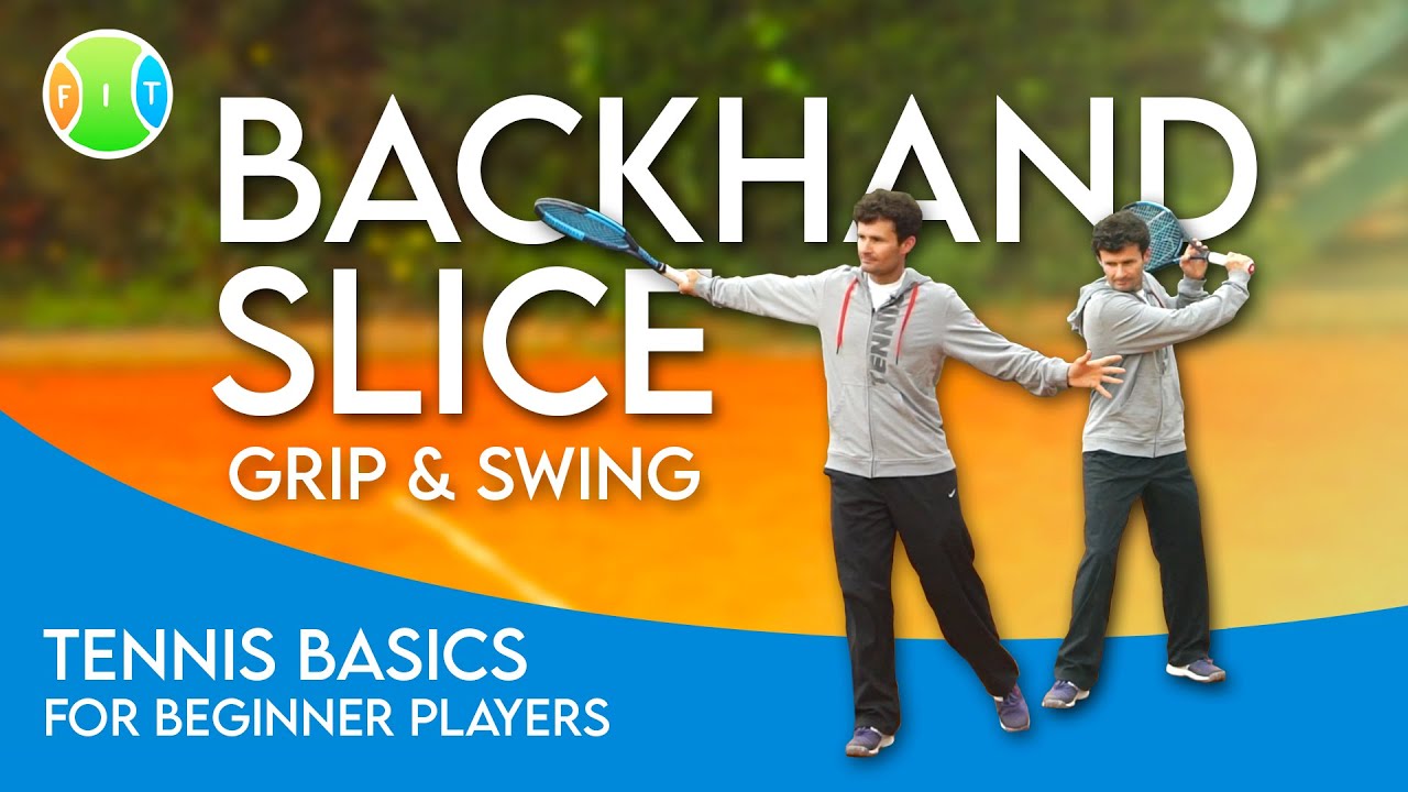 APRENDE la empuñadura y el SWING del REVÉS CORTADO 🖐🏼 | TENIS para 🐥 PRINCIPIANTES