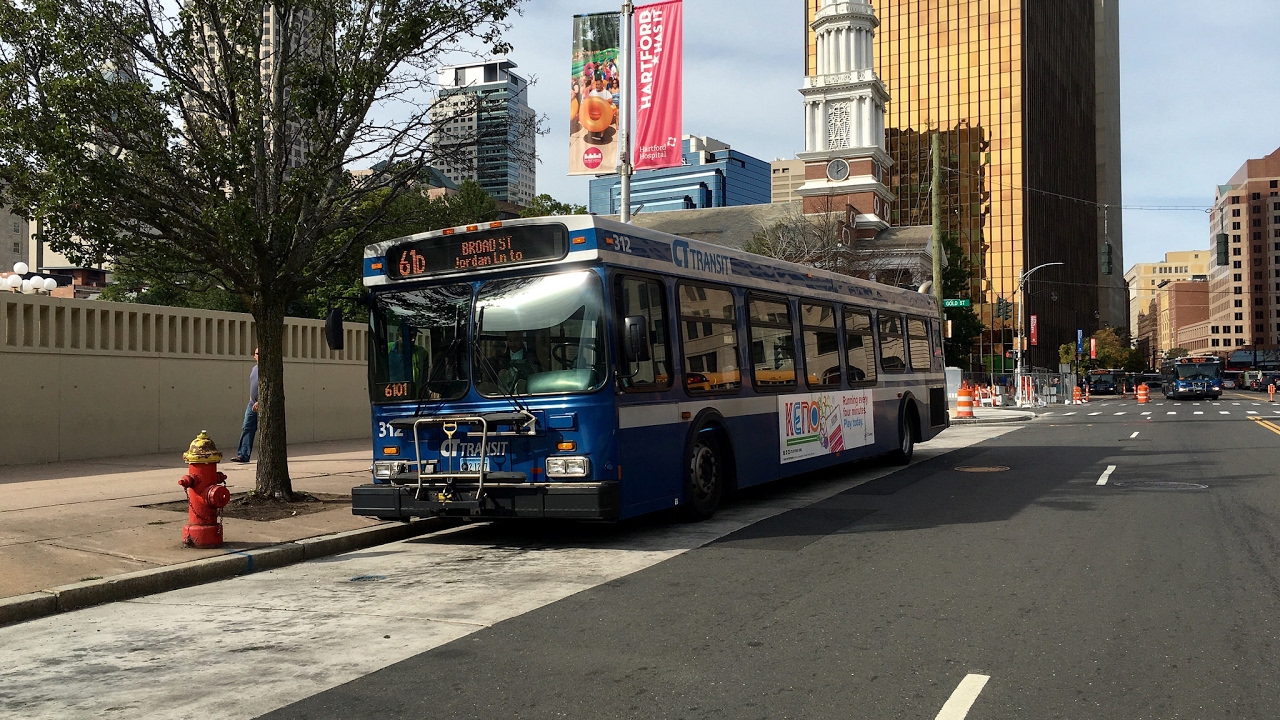 Ride On: CTtransit #312 on Route 55