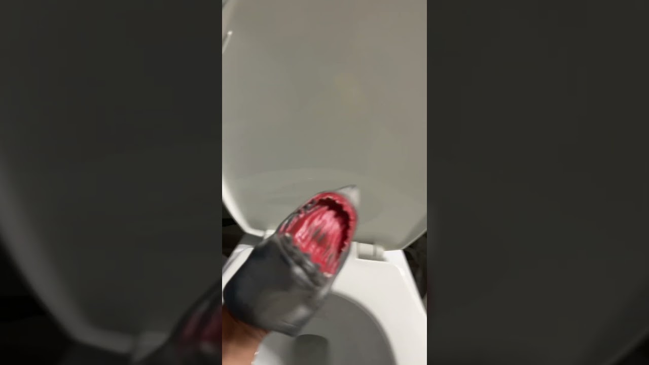 Shark Puppet Toilet