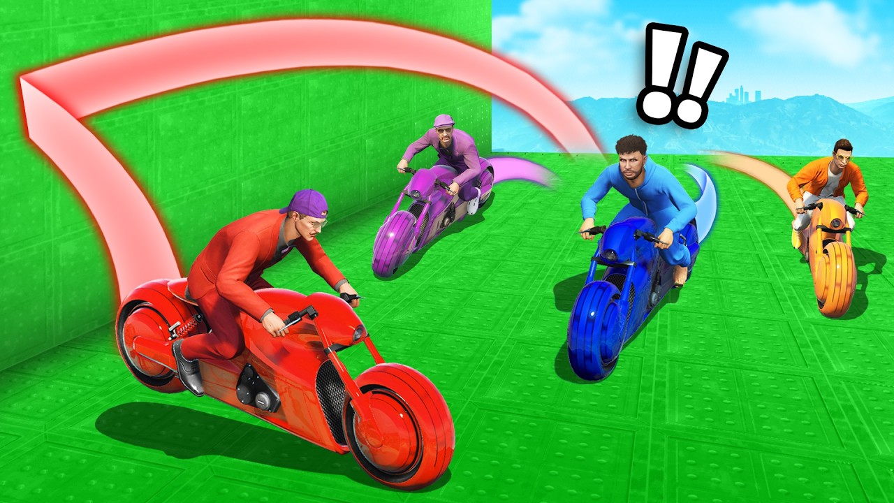 700 IQ Tron Bike Move To WIN In GTA 5 Deadline...