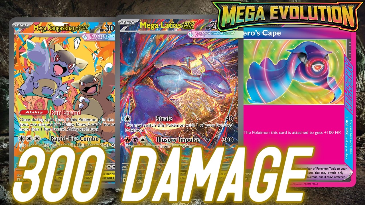 Колода Mega Latias ex быстро набирает очки, нанося 300 урона | PTCGL