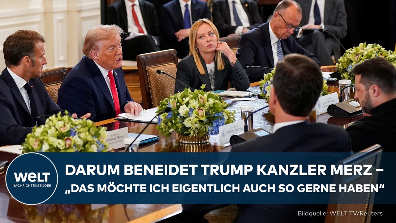 UKRAINE-KRIEG: Oval Office der Hoffnung – Wie Trump, Selenskyj und Europas Führer um Frieden ringen