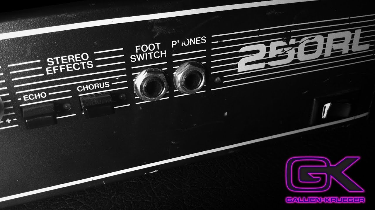 Gallien Krueger 250 RL documentary