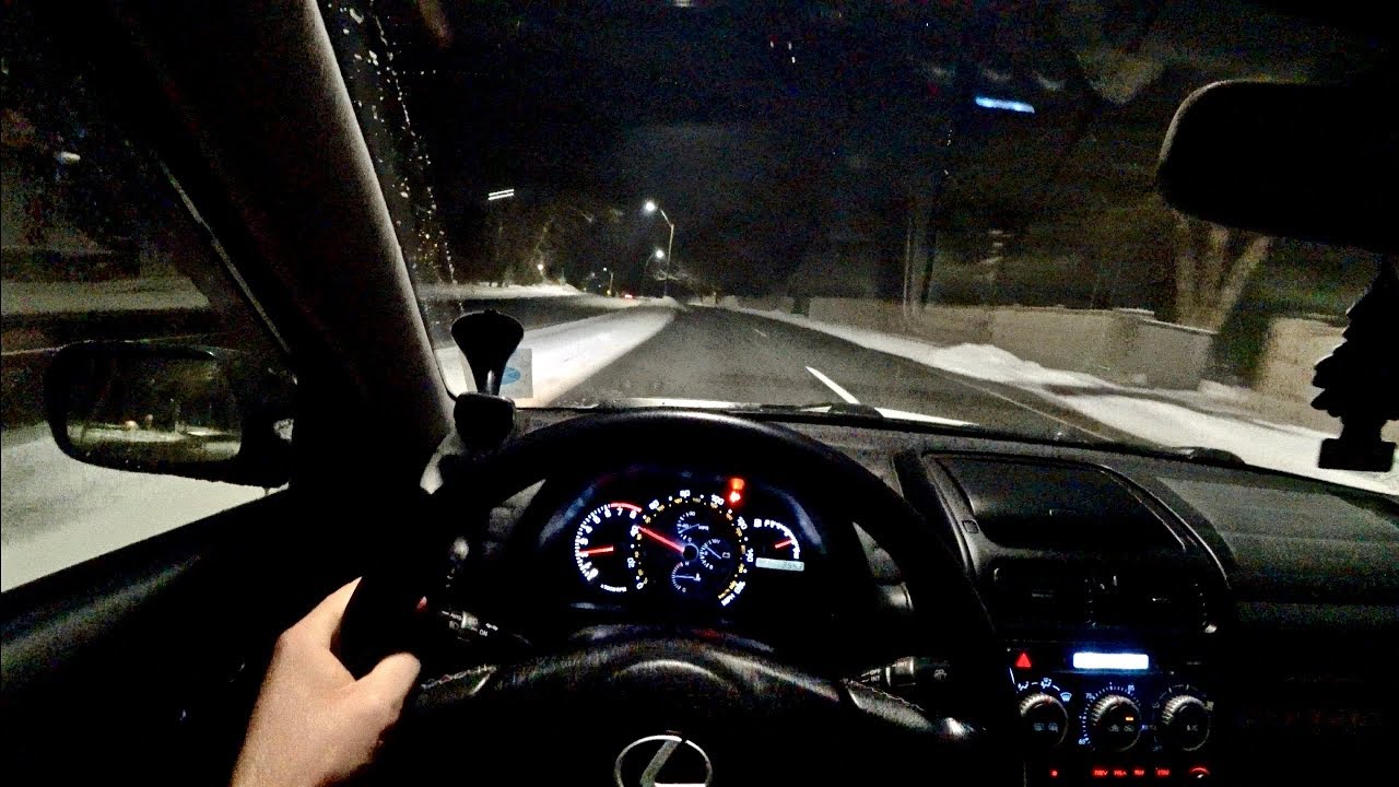 LOUD 2JZ-GE IS300 Manual 5 Speed NIGHT POV - 2005 Lexus