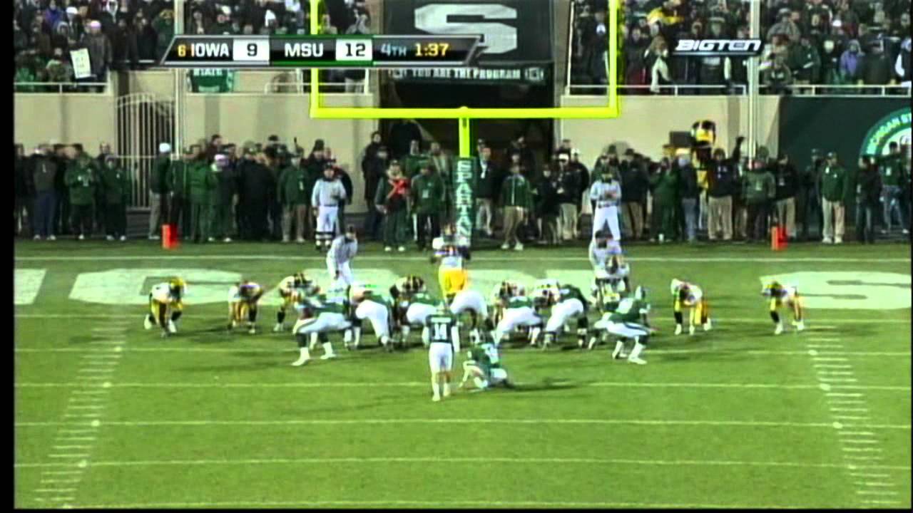 2009 #6 Iowa at Michigan State Highlights