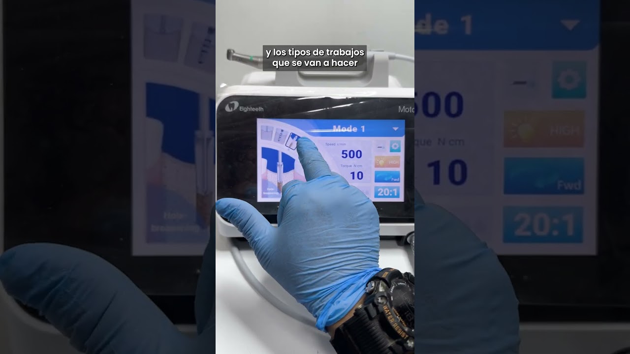 ¡Revoluciona tu cirugía de implantes con el poder del MotorSurg de Eighteeth!