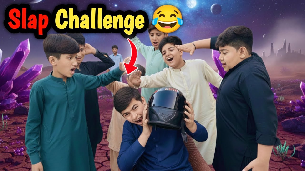 Slap Challenge Gone Wrong😱| Brothers Fight Back 😂@shehrmaindihat #viralvideo #trending #foryou 
