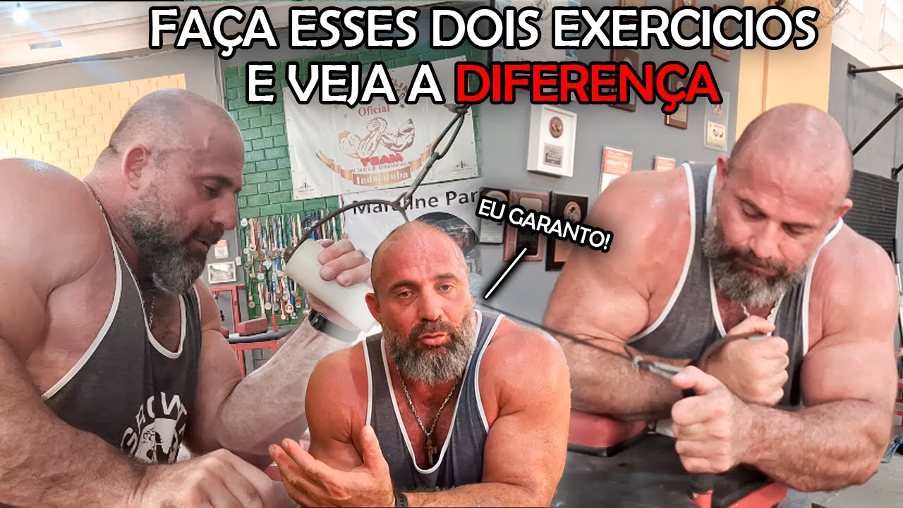 BORTOLATO MOSTRA OS 2 MELHORES EXERCÍCIOS PARA LUTA DE BRAÇO