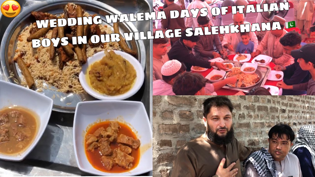 #Walema days of (Late) shah afzal grandsons Muhammad afzal and suliman afzal in our village