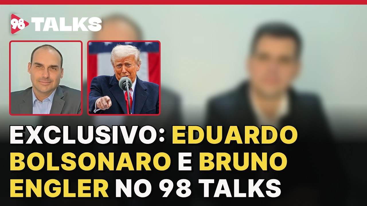 EXCLUSIVO! ‘Nunca pedimos tarifa aos EUA’, afirma Eduardo Bolsonaro à Rede 98