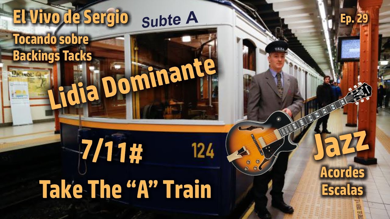 Lidia Dominante Jazz - El Vivo de Sergio Ep29 - Tutorial #146