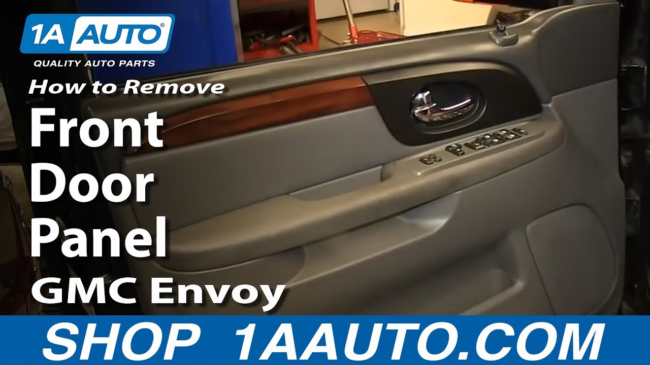 How To Remove Front Door Panel 02-09 GMC Envoy
