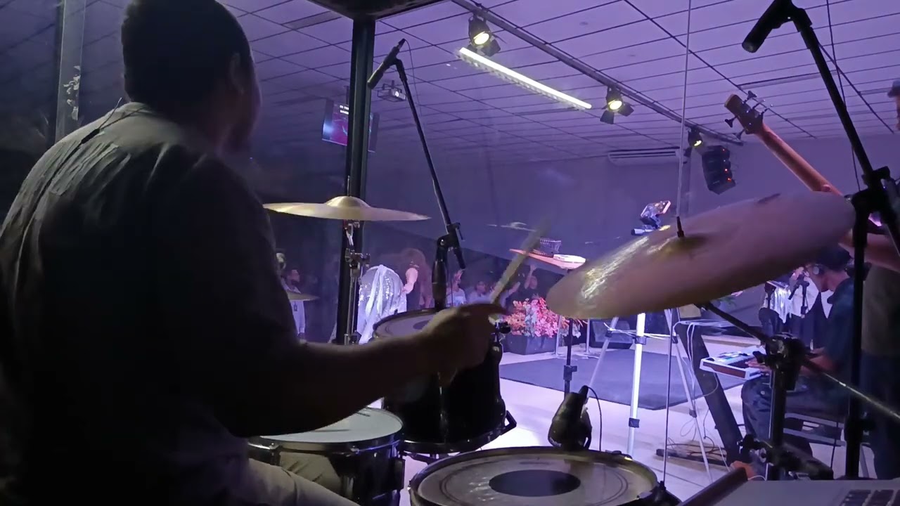 Medley Canção que Não  Envelhece | Santo Pra sempre - Drum Cam (In-Ear Mix)