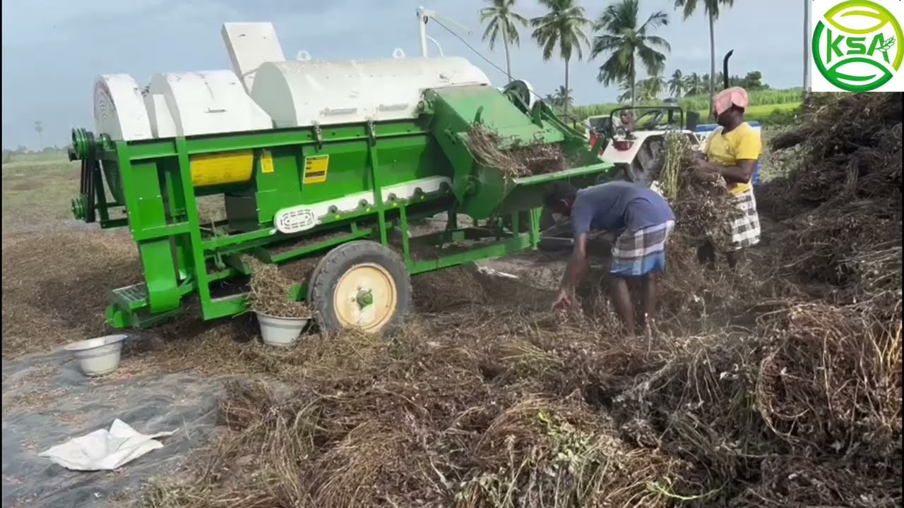 KSP | Groundnut MultiCrop Thresher | with Conveyor | Malerkotla | Punjab