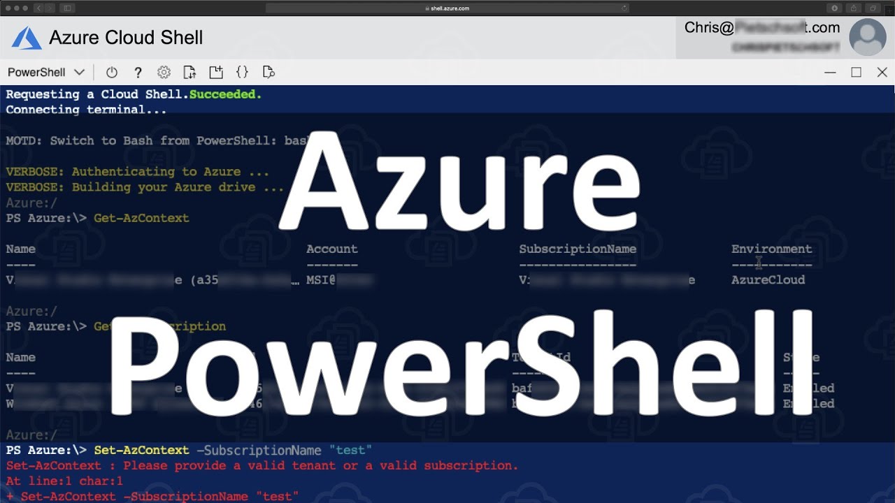 Azure Powershell labs Intro Telugu
