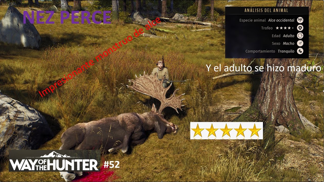 Way of the Hunter: Abatimos varios 5* entre ellos un monstruo de alce