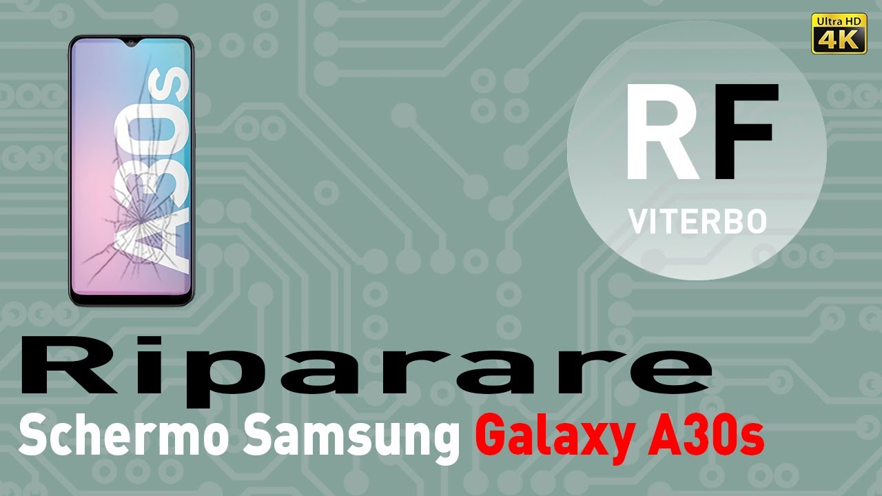 🔧 Sostituzione schermo vetro su Samsung Galaxy A30s Ok anche per sostituzione batteria A30s teardown