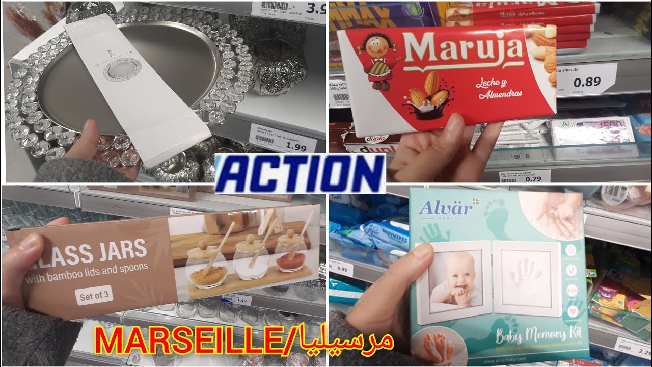 ❌ARRIVAGE ACTION MARSEILLE NOUVEAUTÉS/جولة في اكسيو مرسيليا#partager#jaime🙏