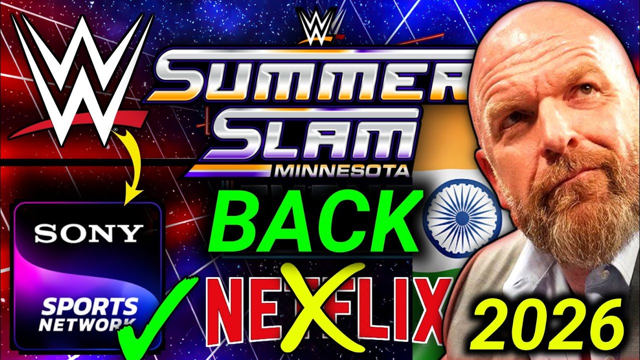 WWE Back On Sony Sports | WWE SummerSlam on Sony Sports | WWE | Sony Sports Network | WWE on Sony...