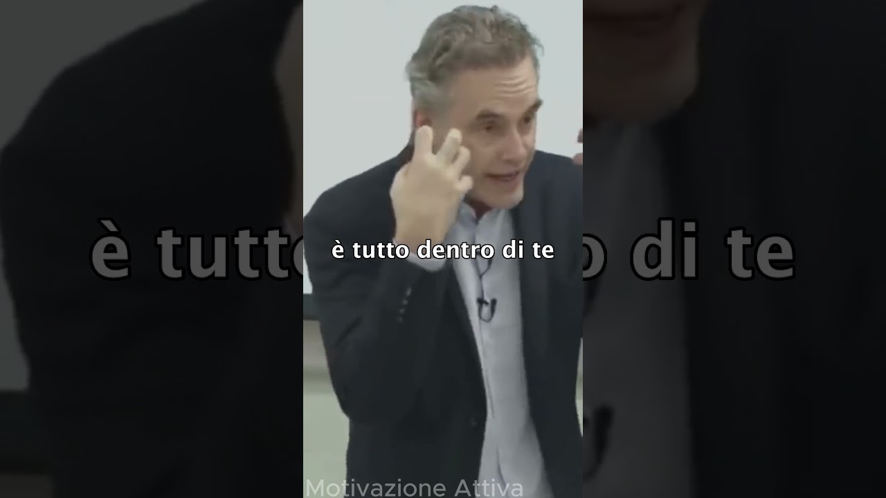 la chiave per superare l'ansia sociale - Jordan Peterson