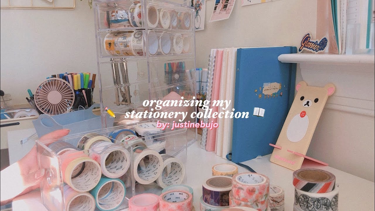 organizing my stationery collection #1