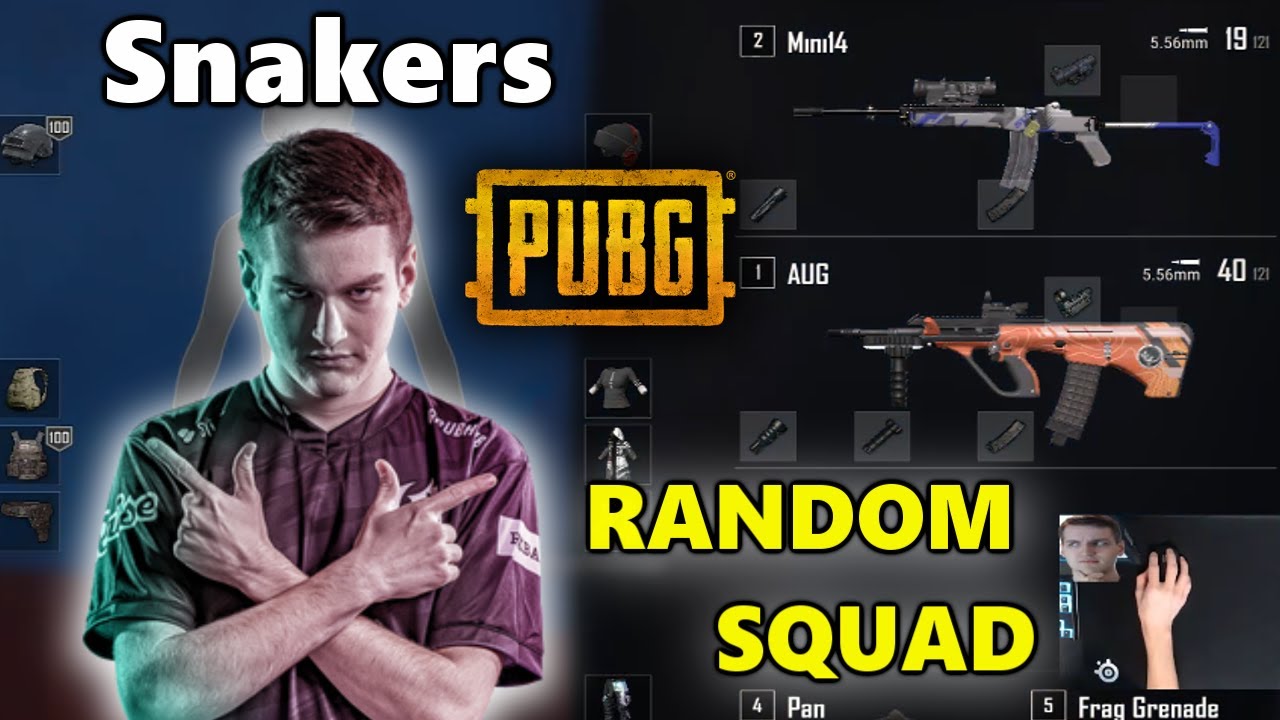 Oath Snakers - AUG + Mini14 - RANDOM SQUAD - PUBG
