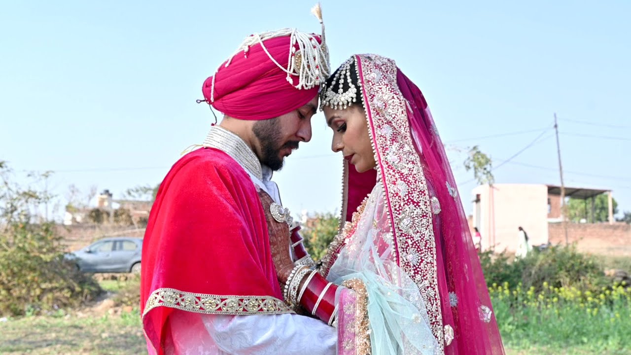 The Best Wedding Highlight Sameena & Sahil khan Sarna Studio CHD M:9888465160