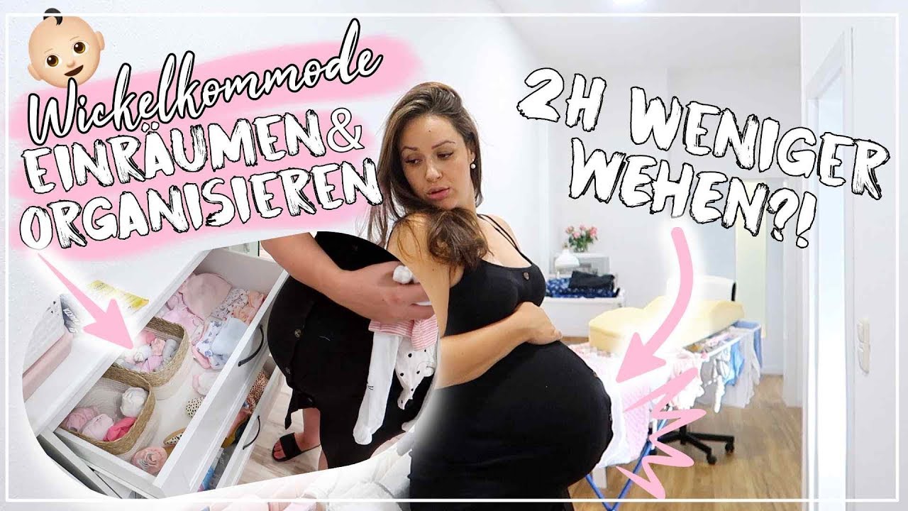 2h weniger Wehen😳 • Wickelkommode einräumen & organisieren • 38. SSW - Update • Maria Castielle