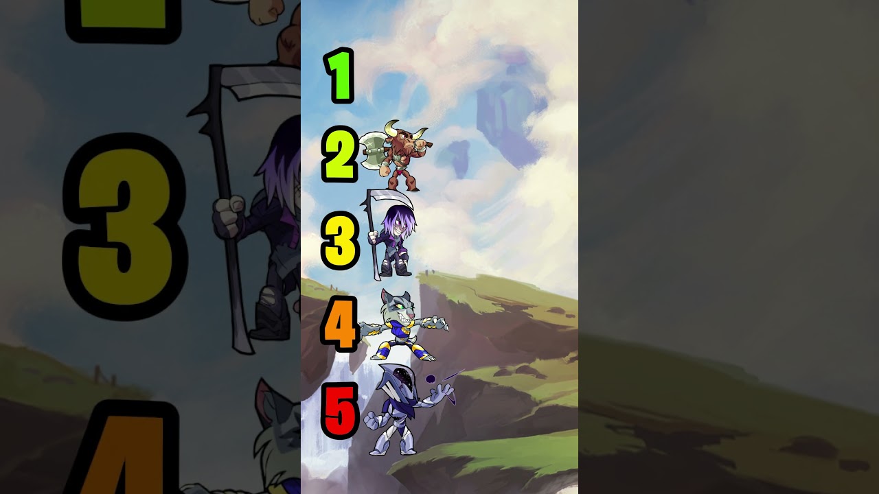 Кто самая популярная легенда в Brawlhalla?