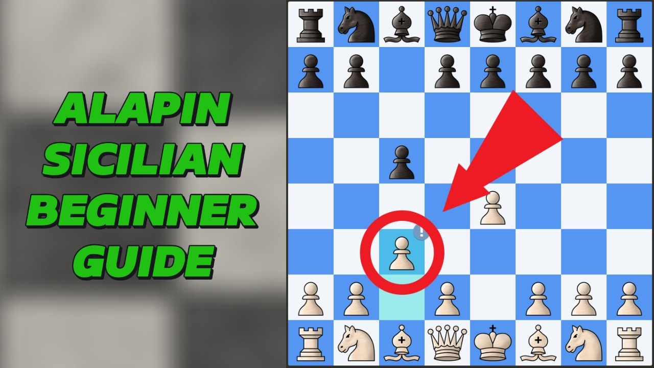 Learn the Alapin Sicilian | Best Beginner Weapon vs the Sicilian Defense
