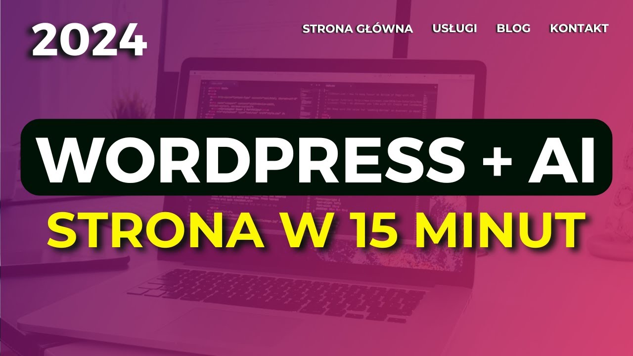 Wordpress. Jak Zrobić Stronę Internetową w Wordpress + AI 2025 | Wordpress Tutorial