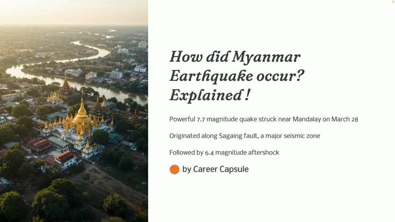 Massive 7.7 Earthquake Rocks Myanmar | Why Was Bangkok Spared?