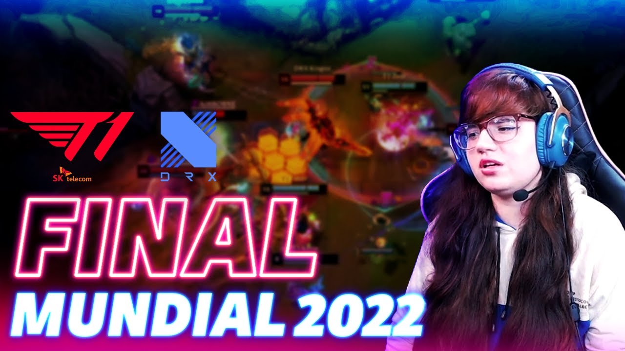 ERA BAN AATROX 😭 Final T1 vs DRX Mundial LoL 2022 🏆 5ta partida ✨ Reacción 😳