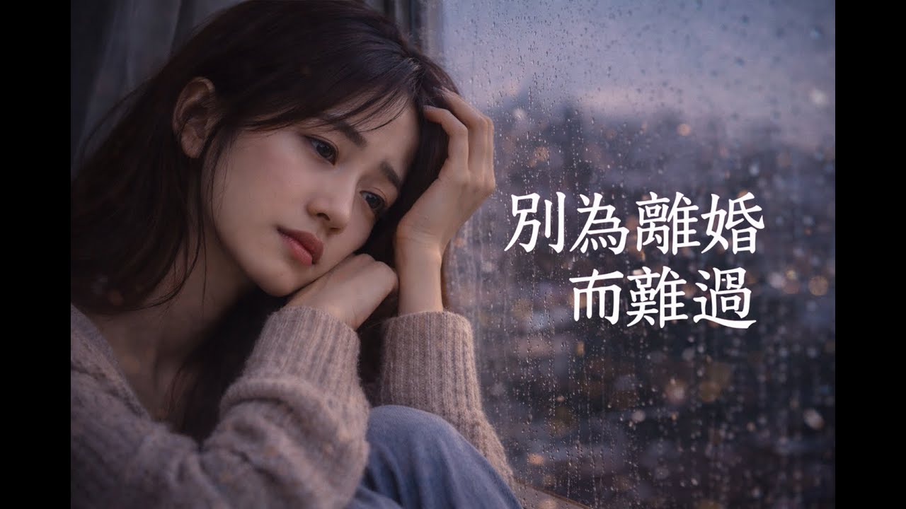 別為離婚而難過｜療癒系女聲｜給走過婚姻傷痛的妳｜抒情華語