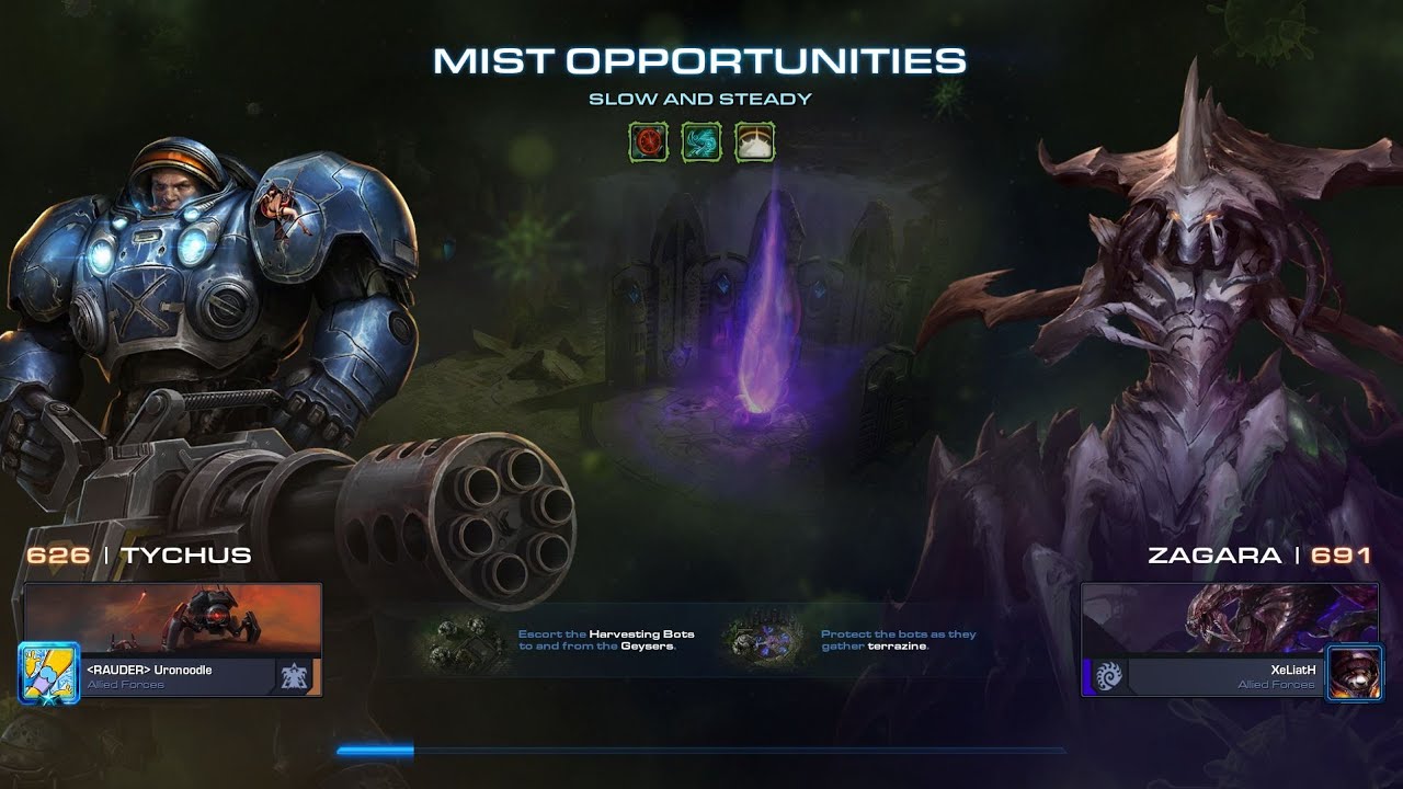 StarCraft II: Co-op Weekly Mutation 476 - Slow and Steady