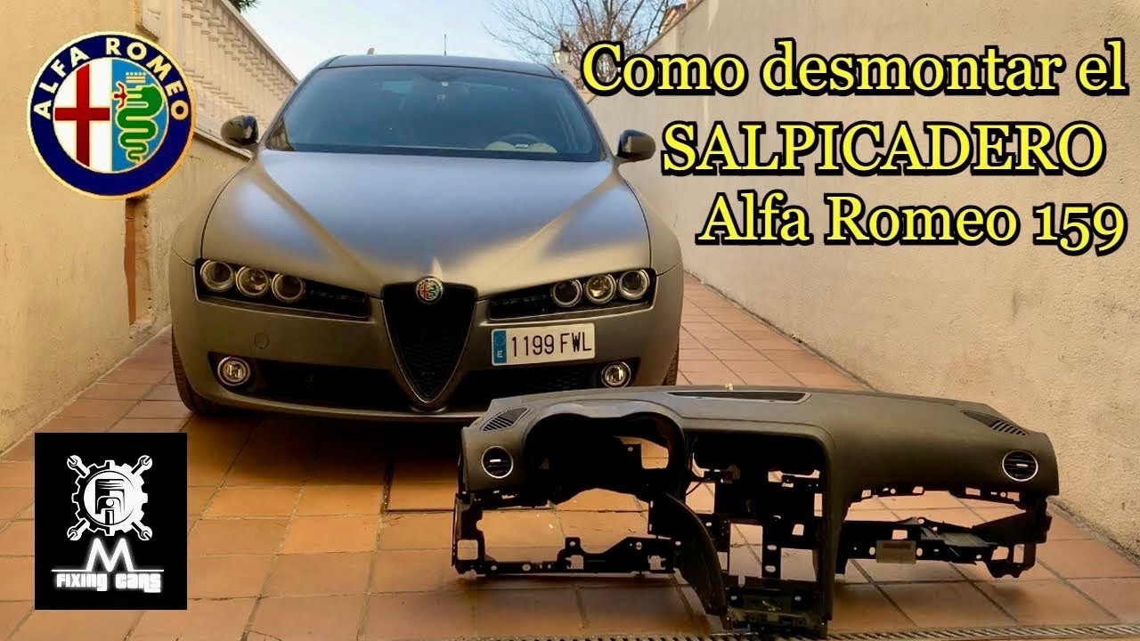 ✅🛠 Como desmontar el salpicadero Alfa Romeo 159