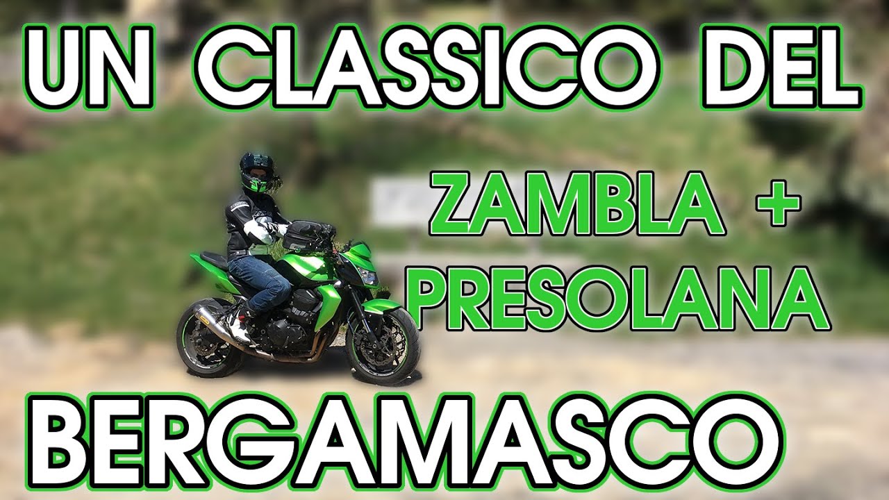 Un CLASSICO del BERGAMASCO: passo di Zambla e Presolana in moto!