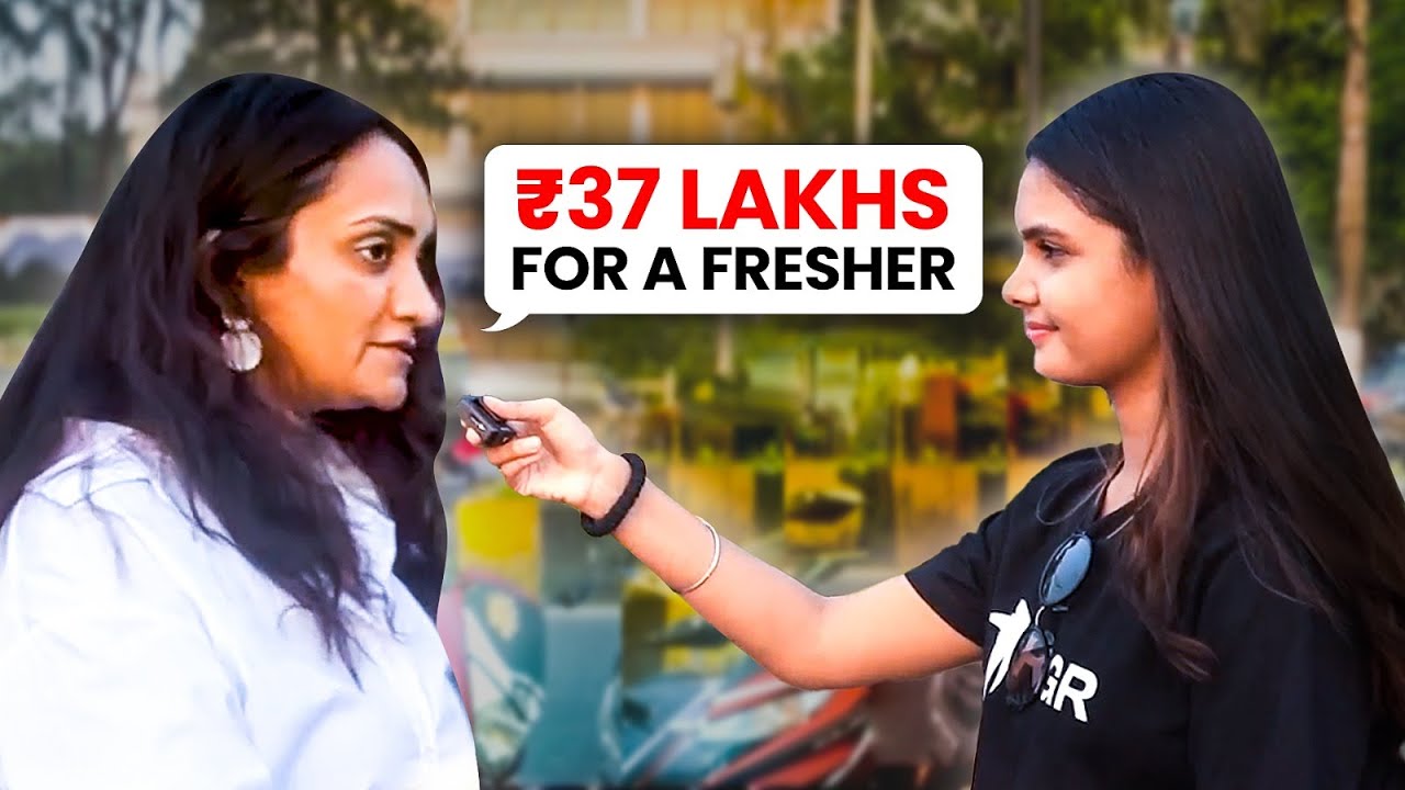 Asking Mumbai’s RICH Women What They do for a Living! | KAGR