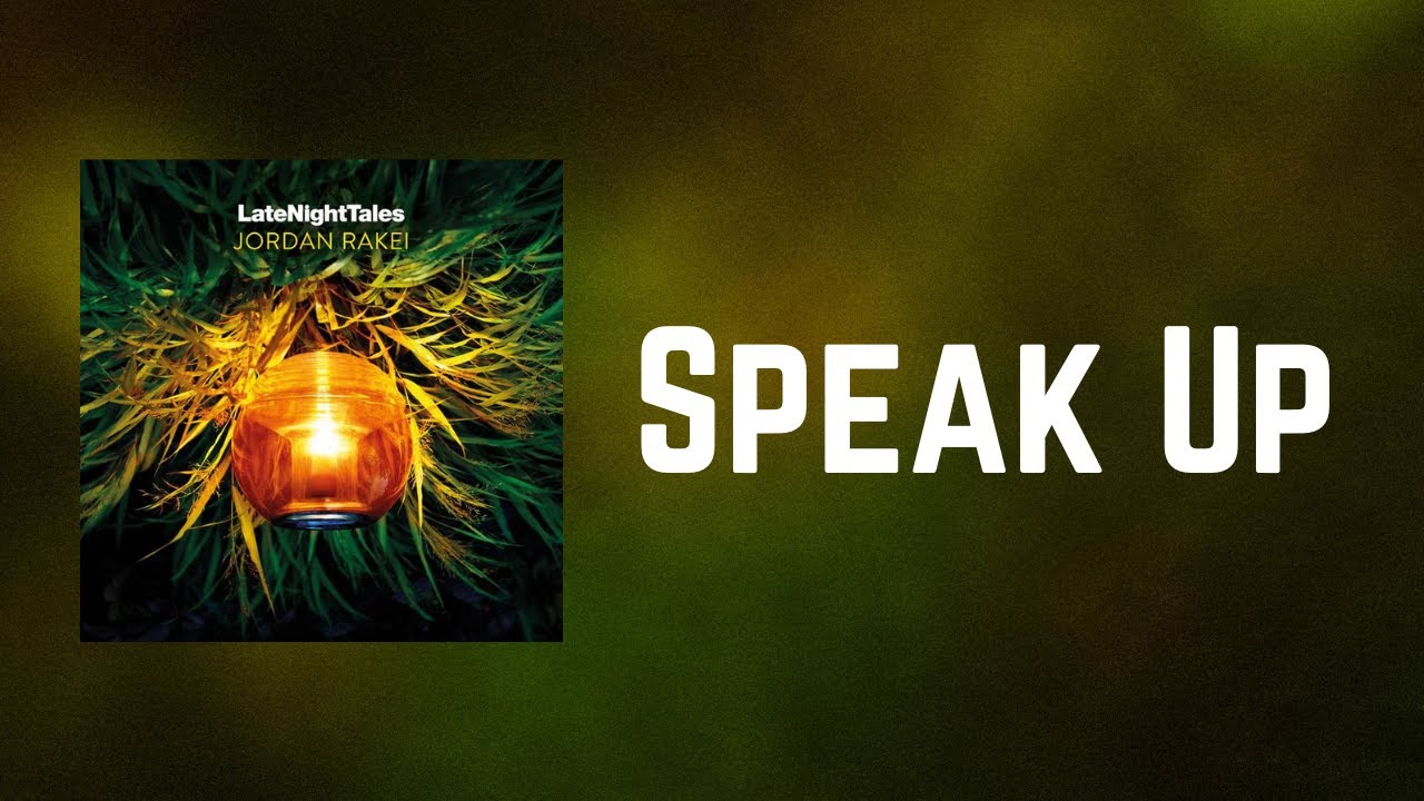 Homay Schmitz - Speak Up (Lyrics)