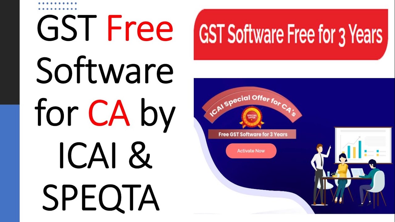 FREE GST Software by ICAI for CA's| New Initiative FREE GST Software Chartered Accountants| Hurry