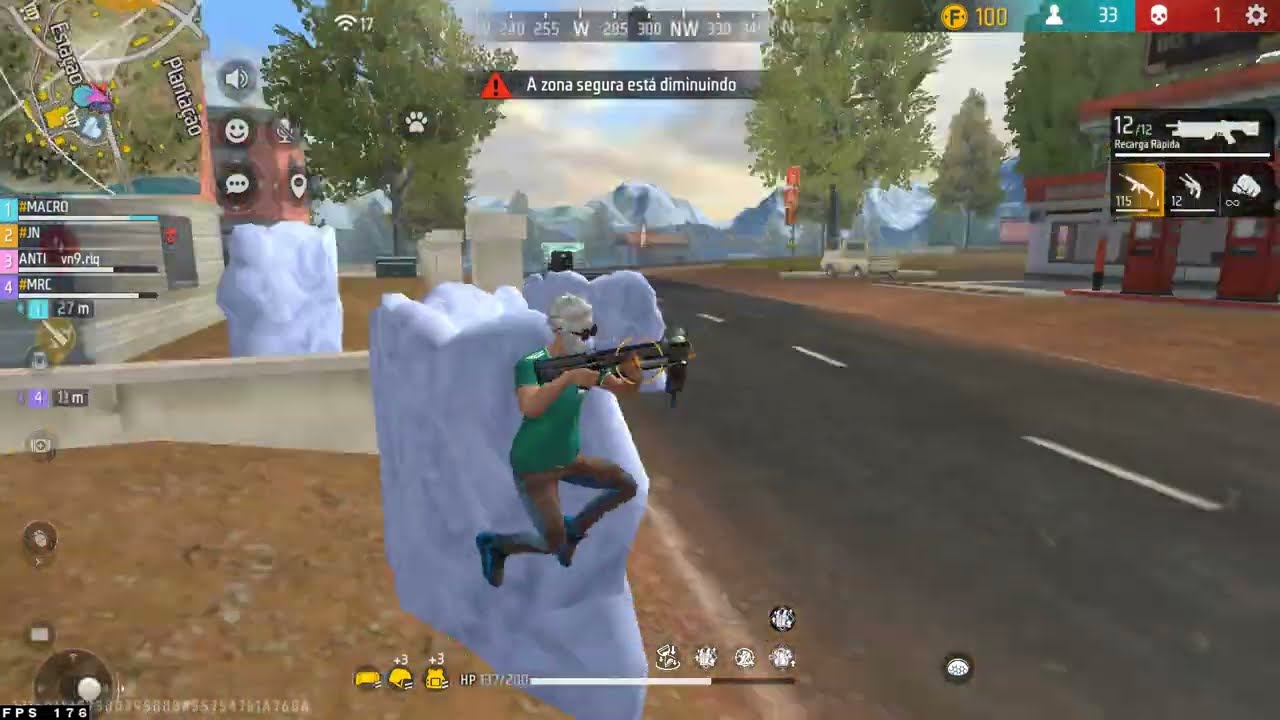 HIGHLIGHTS EM CAMPEONATO 💚 EMULADOR FREE FIRE 🖥️