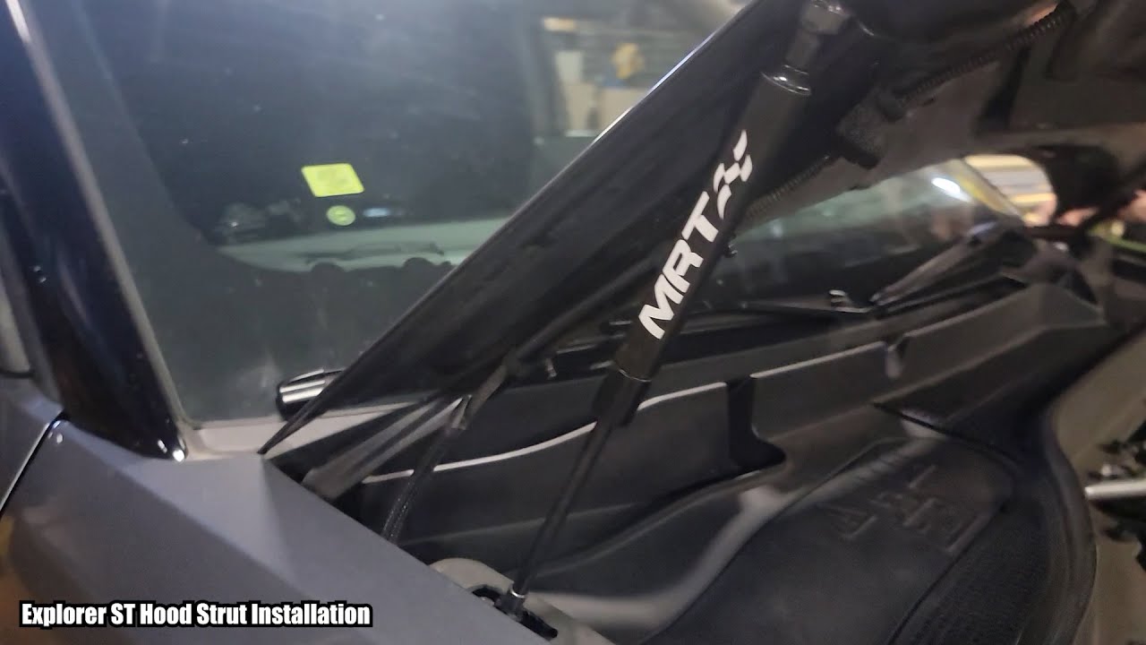 2020+ Ford Explorer Hood Strut Installation