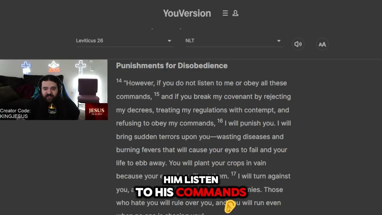 Leviticus 26 Reading & Prayers