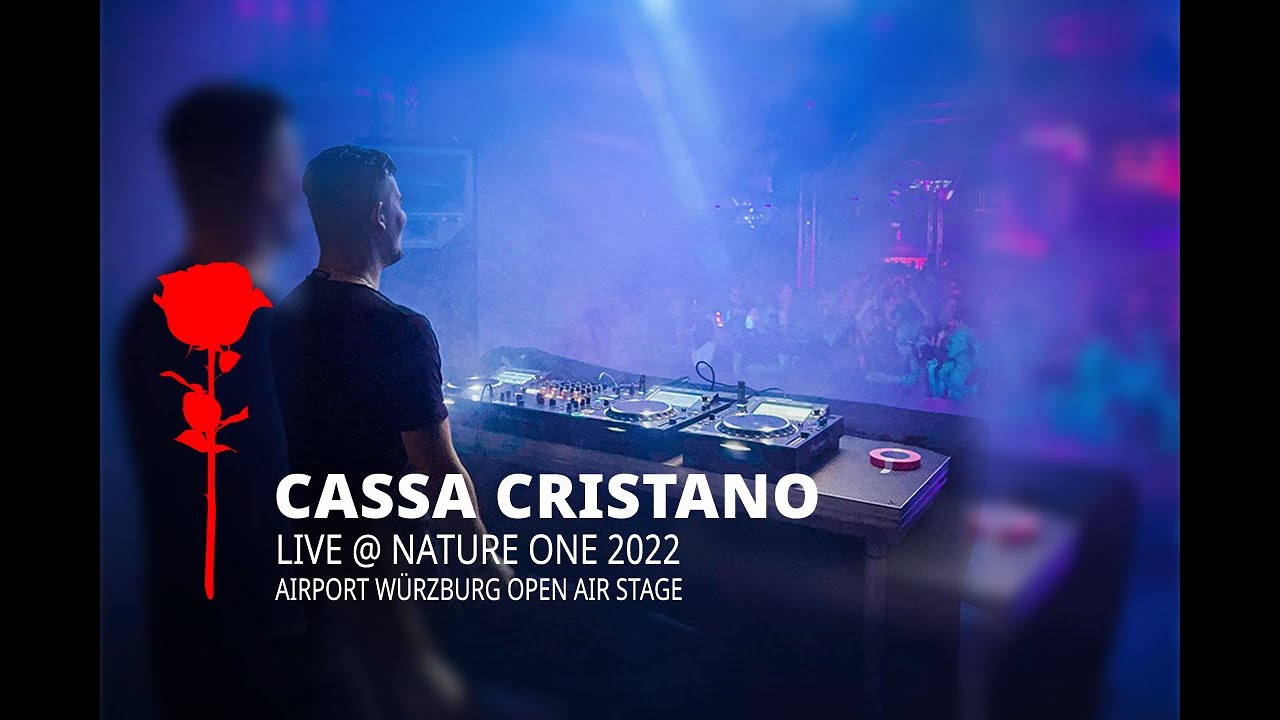 NATURE ONE 2022 // Cassa Cristano Techno Set live @ Airport Würzburg Stage