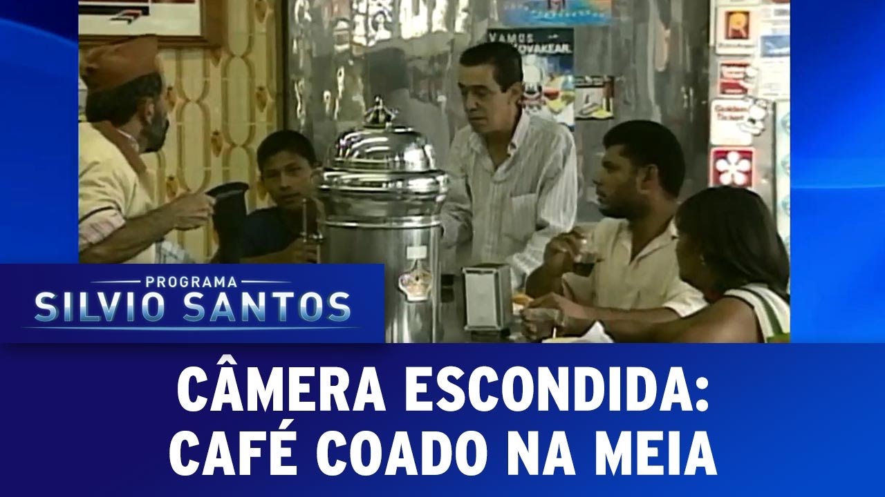 C&acirc;mera Escondida (11/12/16) - Caf&eacute; coado na meia