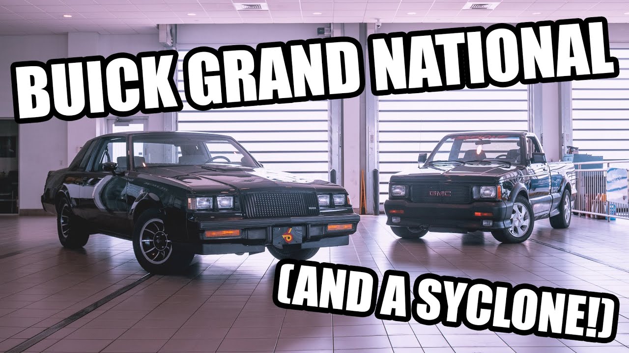 The Buick Grand National is an 80s American SUPERCAR