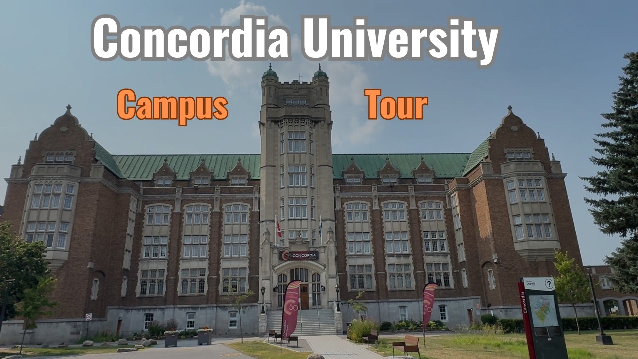Campus tour Concordia University | Loyola campus and Downtown campus | Summer 2025