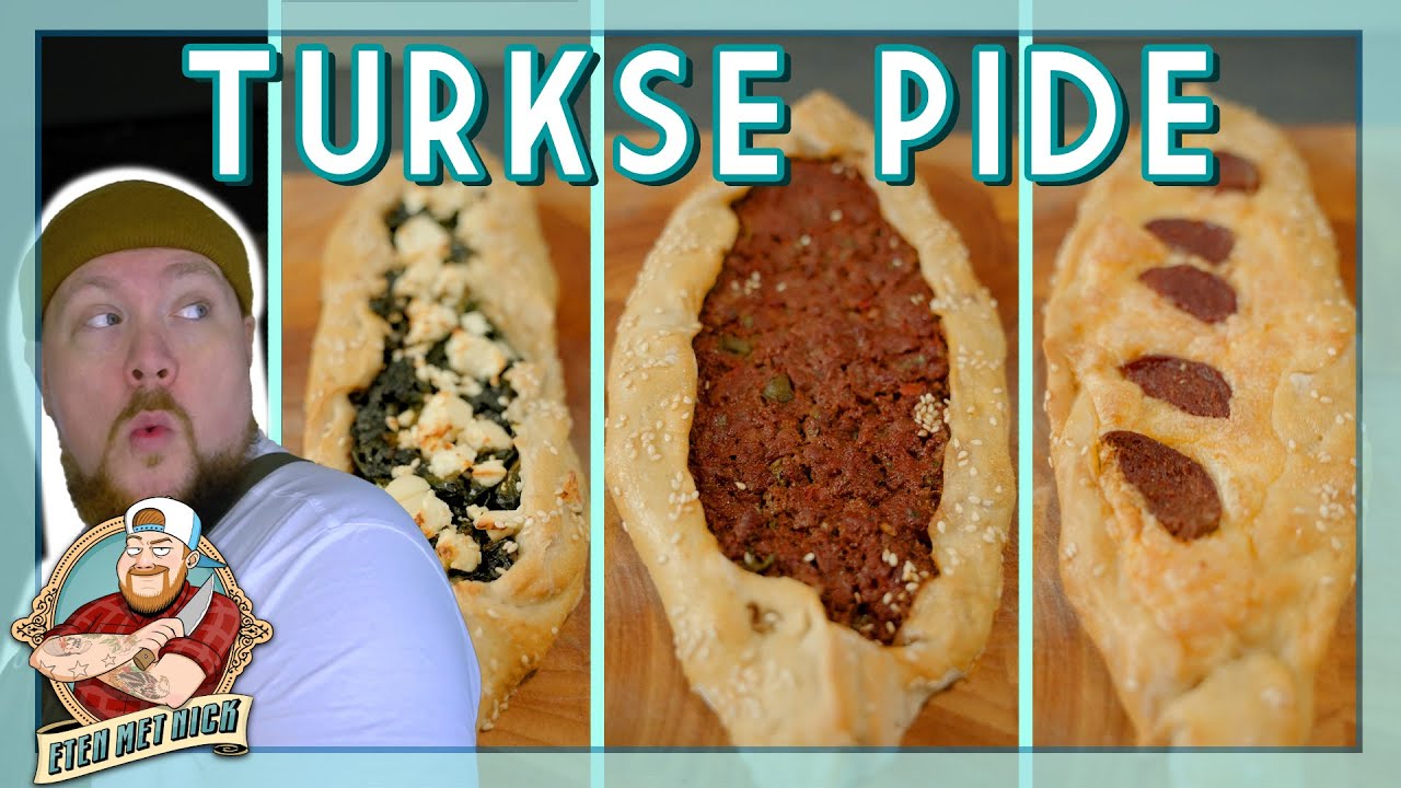 De andere Turkse Pizza: PIDE!  | EtenmetNick | How to